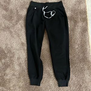 XSP xs petite scrubs pants, figs joggers black